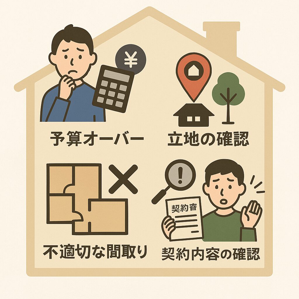 住宅購入の注意点